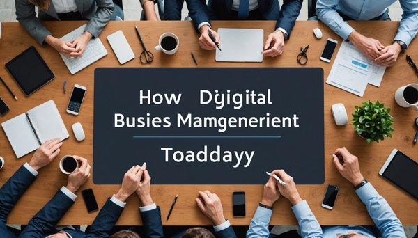 Comment les outils digitaux transforment la gestion des entreprises aujourd'hui